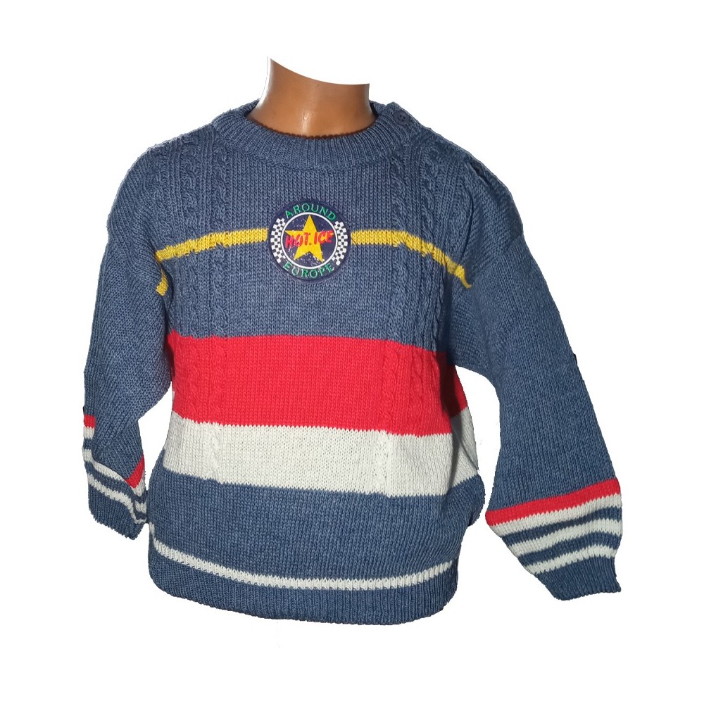 Maglioncino bambino hot ice cotone 50 - acrilico 50 412106