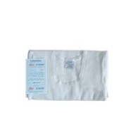 Maglia intima bambina Liabel lana 80 bianco Girocollo MM