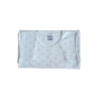 Maglia intima bambina Liabel lana cotone bianco Girocollo fantasia MM