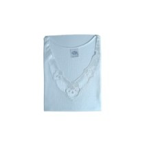 Maglia intima donna lana cotone Gaia MM ricamata | MAXI OFFERTE
