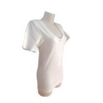 Maglia intima donna lana cotone Laiole MM ricamata | MAXI OFFERTE