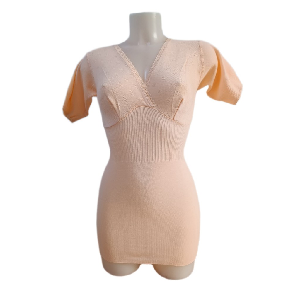 Maglia intima Donna Lana 80 Mezze maniche Liabel Classica con forme