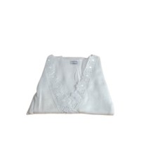 Canottiera donna lana cotone Liabel SL ricamata | MAXI OFFERTE