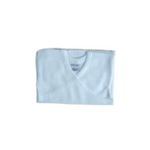 Giubbettino intimo neonati Liabel lana cotone maniche lunghe collo a V