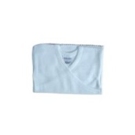 Giubbettino intimo neonati Liabel lana cotone maniche lunghe collo a V