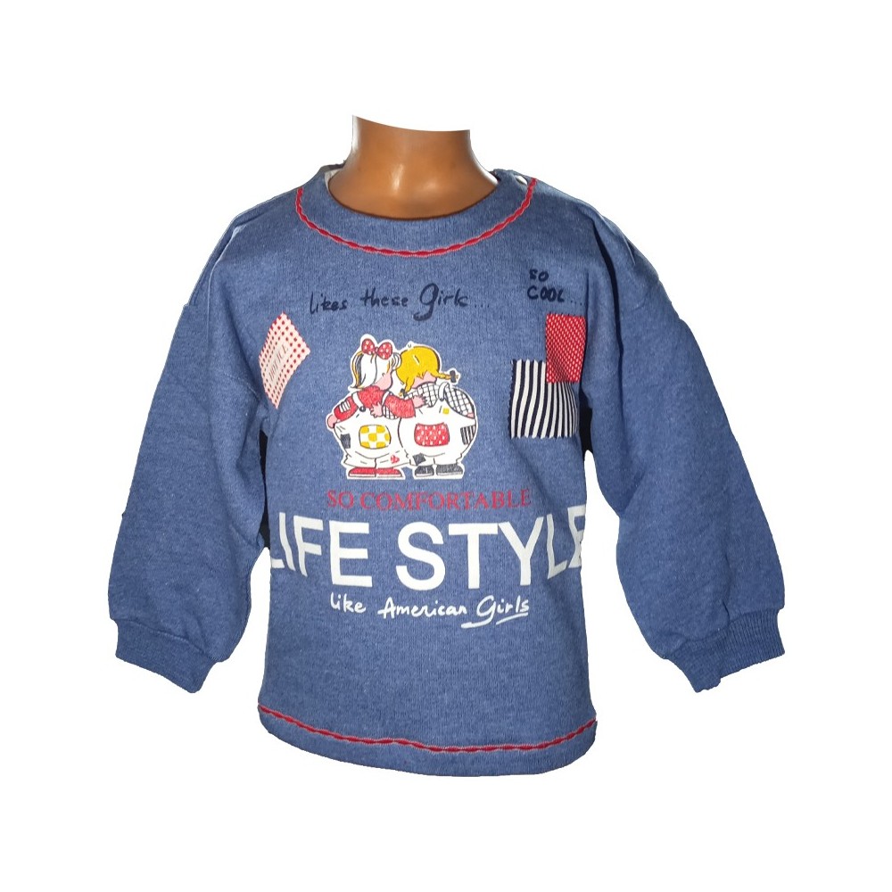 Maglioncino bambina hot ice cotone 70 - acrilico 30 412148