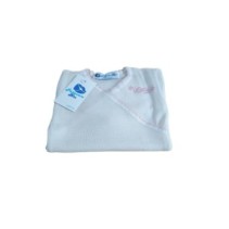 Giubbettino Intimo Neonati Lana Cotone Papavero Blu | MAXI OFFERTE