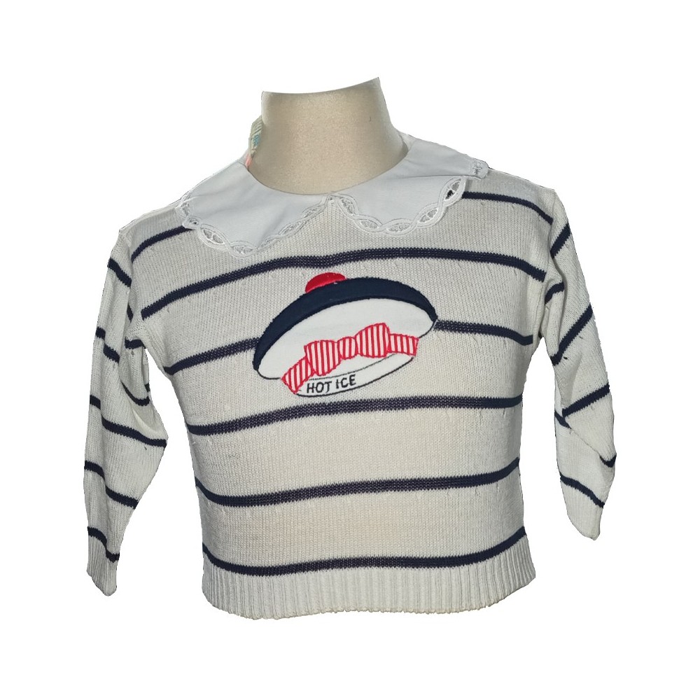 Maglioncino neonata hot ice cotone 50 - acrilico 50 412116