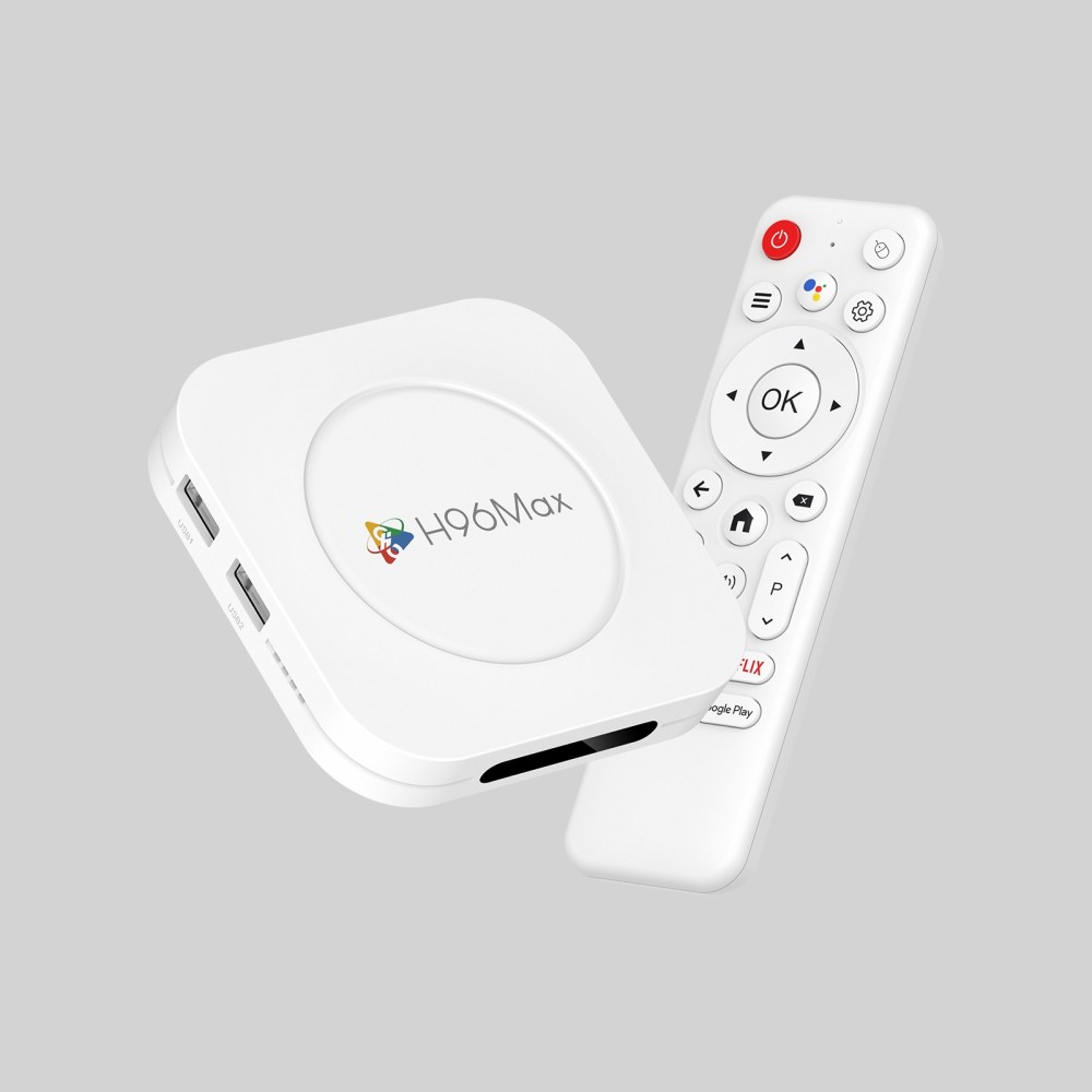 Smart Tv Box Android 13 Wifi6 H96 MAX M1 Plus