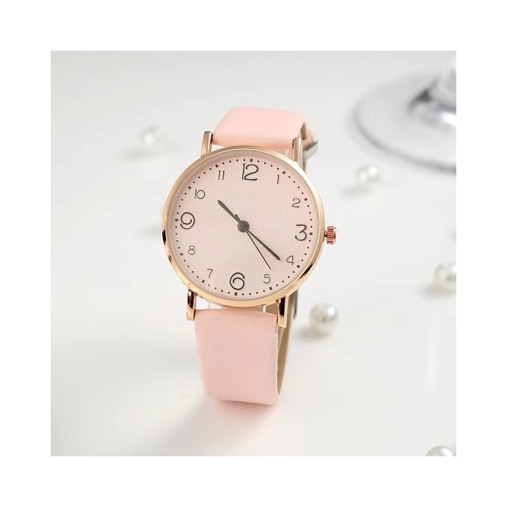 Noname Orologio Donna Al quarzo Analogico Adelaide Rosa