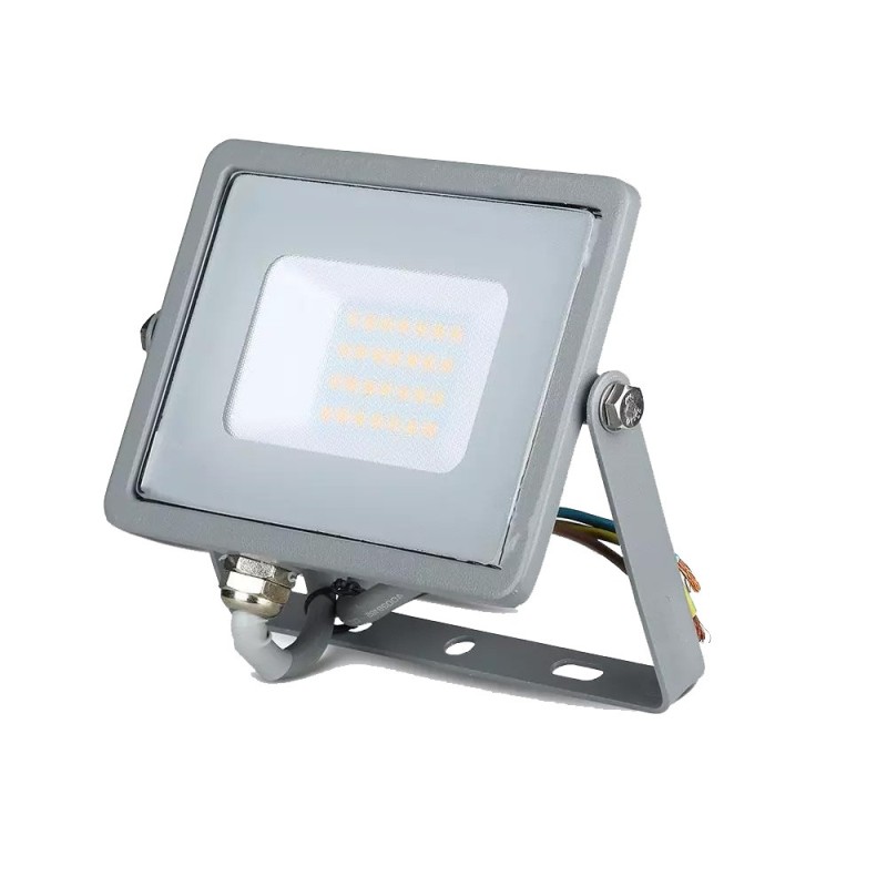 Faro LED Pro Luce Fredda V-TAC 20W Rettangolare VT-20-G 3800157631037 447